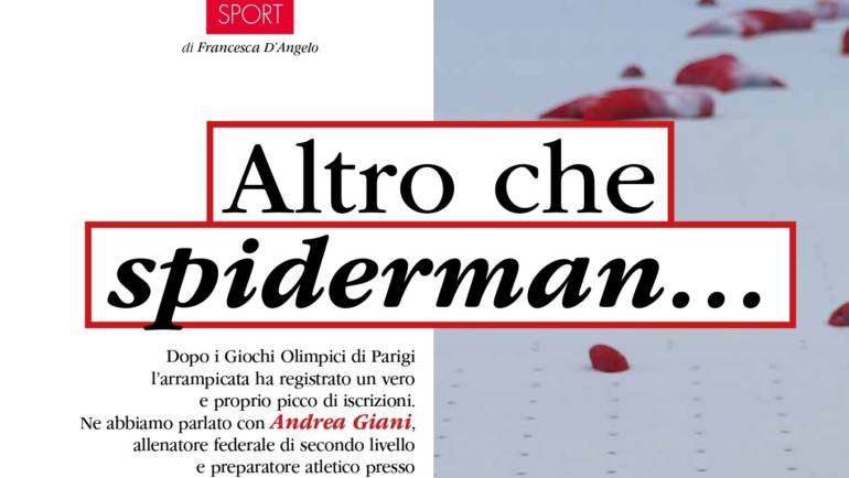 Altro che spiderman…